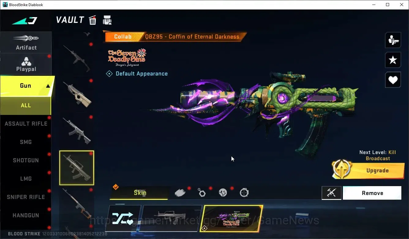 Blood Strike Accounts ASIA|ETERNAL[Desert Eagle-Scorpius]|Collab JACK-Ta image 9