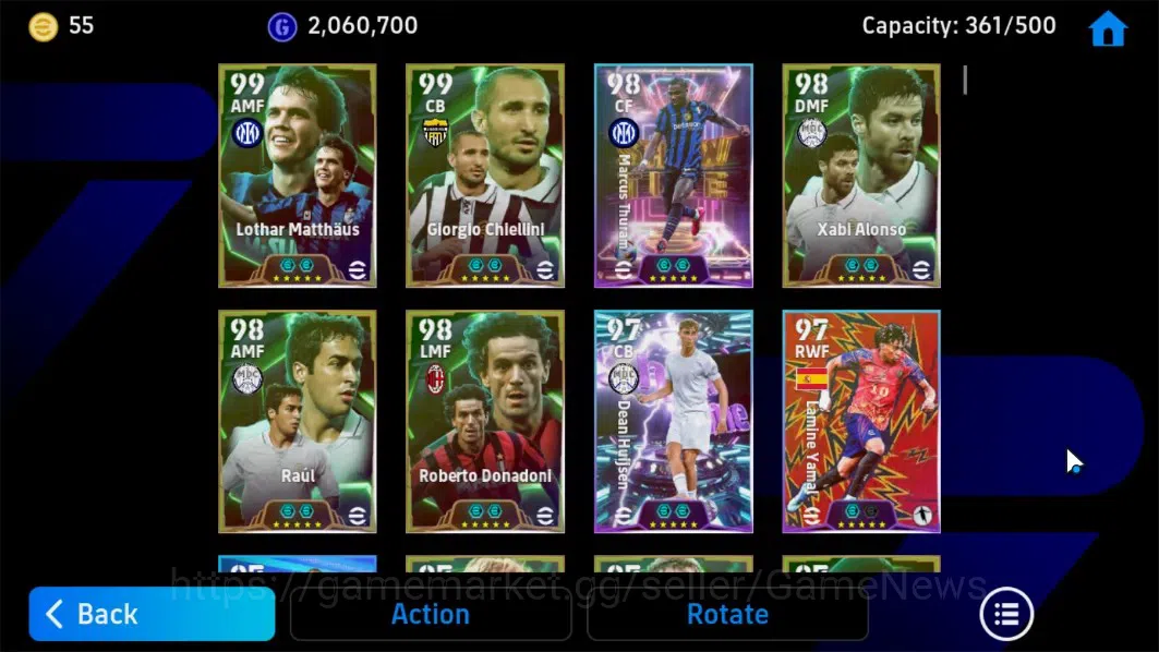 eFootball Accounts Android|Epic Lothar Matthaus,Giorgio Chiellini,Xab image 4