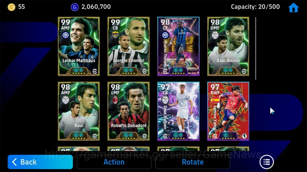 eFootball Accounts Android|Epic Lothar Matthaus,Giorgio Chiellini,Xab image 7