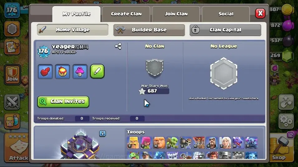 Clash of Clans Accounts TH 15-BH 9|LV 176|HH 9|Limited Skin|BK 74,AQ 75,GW image 2