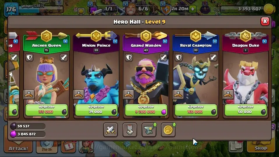 Clash of Clans Accounts TH 15-BH 9|LV 176|HH 9|Limited Skin|BK 74,AQ 75,GW image 9