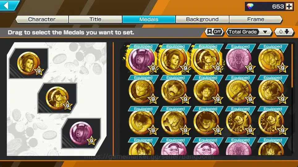 One Piece Bounty Rush Accounts Global | EX 3 | PR 12 | Zoro & Sanji Max, Gol D. R image 11