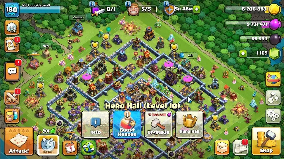 Clash of Clans Accounts LV 180|TH 18|HH 10|Limited Skin|BK 53,AQ 53,MP 45, image 7