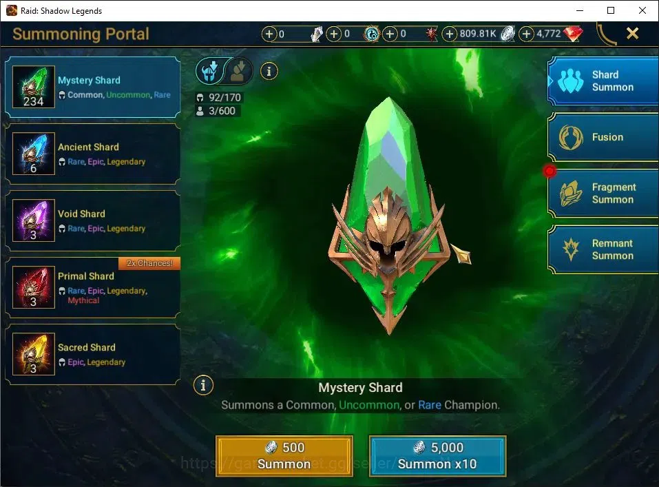 Raid: Shadow Legends Accounts Lv13 294K Power|1 Mythic(Siegfrund)|17 Legend(Ninj image 13