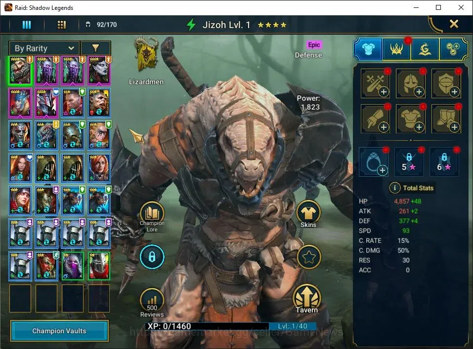 Raid: Shadow Legends Accounts Lv13 294K Power|1 Mythic(Siegfrund)|17 Legend(Ninj image 6