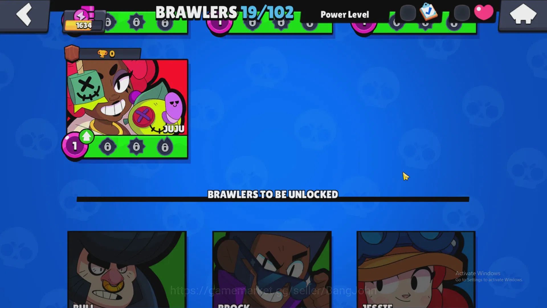 Brawl Stars Accounts 1634 Thropy|19 Brawler-2 Max Lv(Edgar, Shelly)|4 E image 7