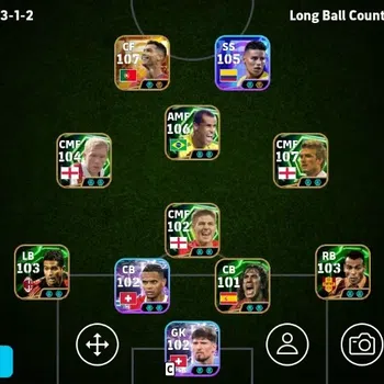 eFootball Accounts Legends & Iconic Players Mobile|PW 3194|New Cristiano Ronaldo BigT,Rivaldo Epic,David Beckham Epic,New