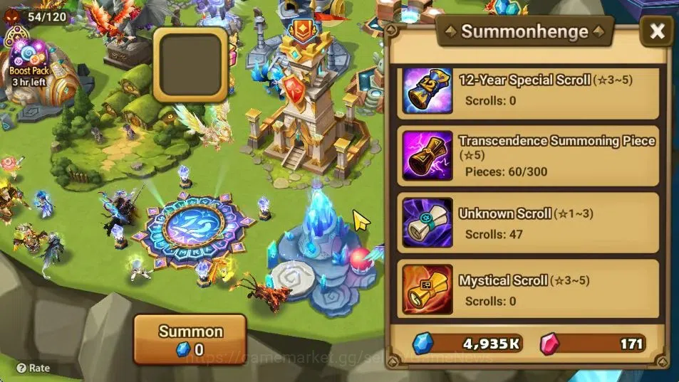 Summoners War: Sky Arena Accounts End-Game GLOBAL Lv 66|1 LD[Birgitta]|15 Total NB5[Savannah,Oliver,Riley,Etc]+46 15