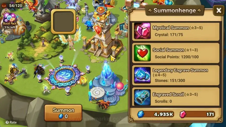 Summoners War: Sky Arena Accounts End-Game GLOBAL Lv 66|1 LD[Birgitta]|15 Total NB5[Savannah,Oliver,Riley,Etc]+46 16