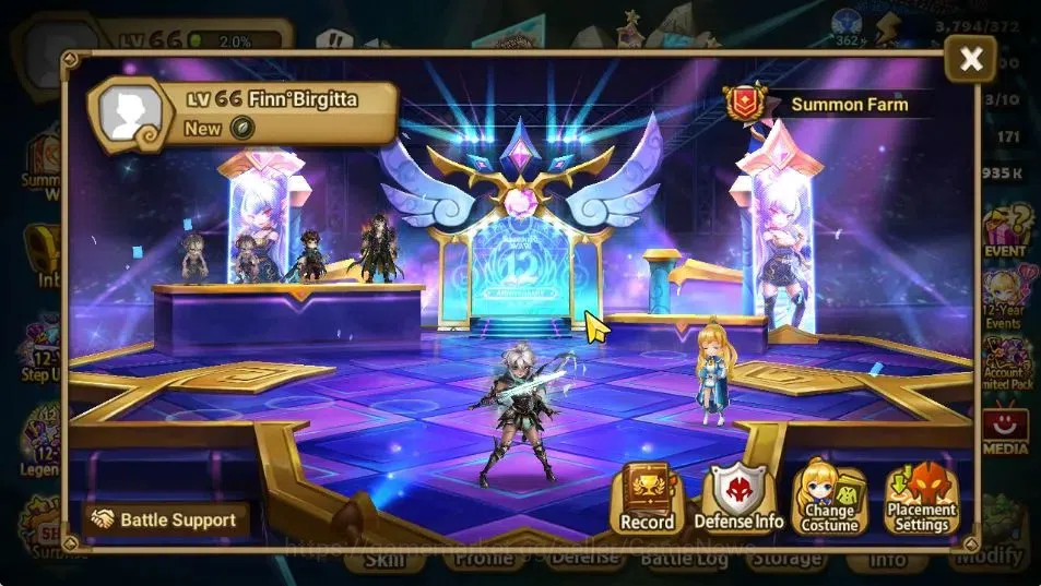 Summoners War: Sky Arena Accounts End-Game GLOBAL Lv 66|1 LD[Birgitta]|15 Total NB5[Savannah,Oliver,Riley,Etc]+46 2