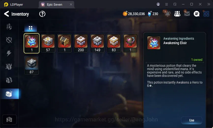Epic Seven Accounts Global Unverif | 2ML | Sigret | Muwi | Fenne | Vli image 9