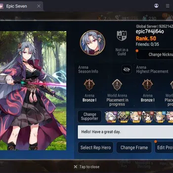 Epic Seven High-End Global Unverif | 2ML | Sigret | Muwi | Fenne | Vli image 1