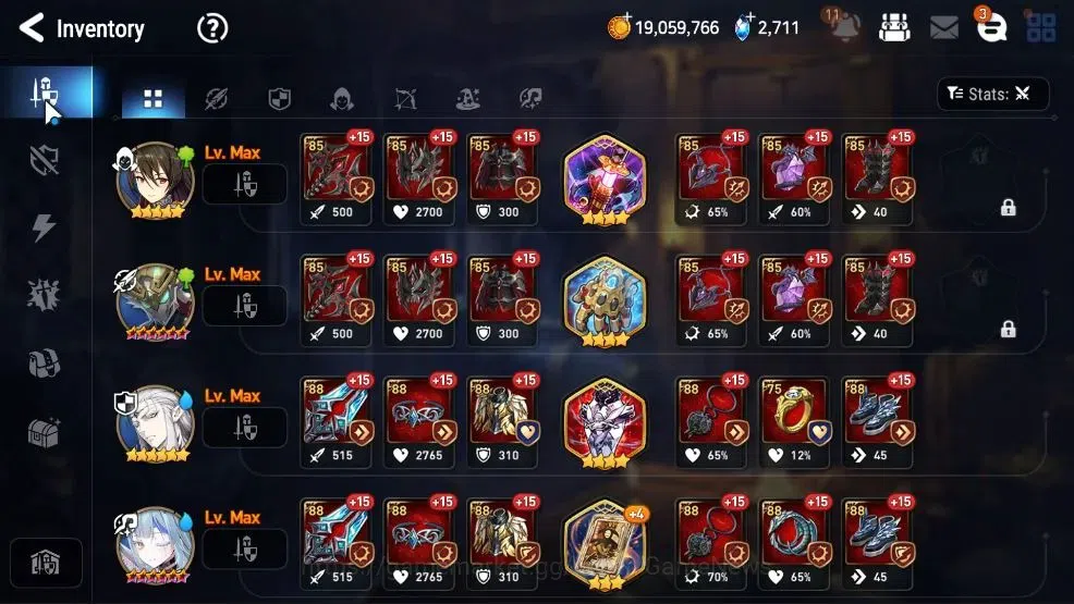 Epic Seven Accounts GLOBAL UnVerif|New Era|5 ML (SN Yulha,Rhiana&Lucel image 17