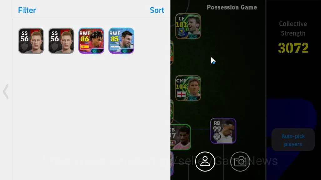 eFootball Accounts Android|Epic Yaya Toure,Frank Lampard,Wesley Sneij image 2