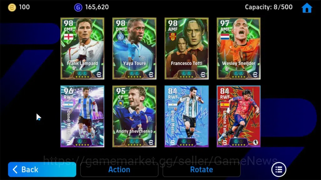 eFootball Accounts Android|Epic Yaya Toure,Frank Lampard,Wesley Sneij image 4