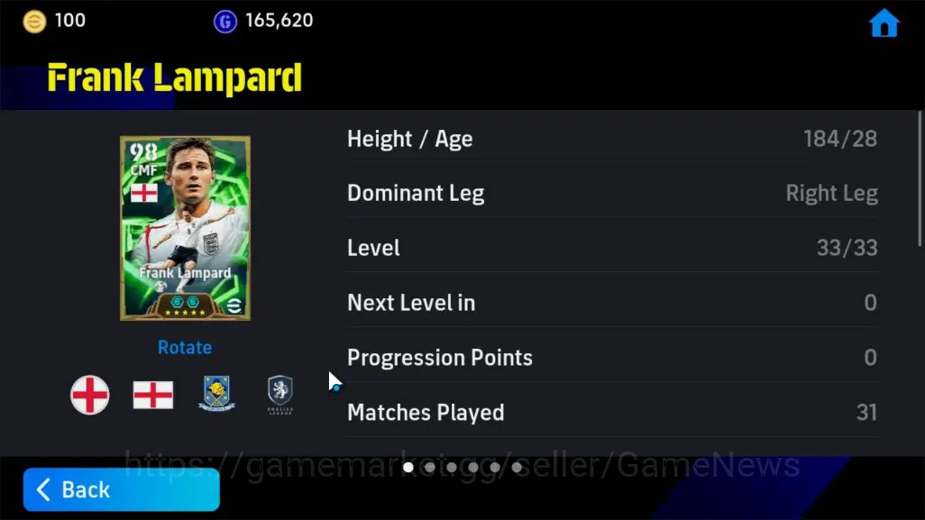 eFootball Accounts Android|Epic Yaya Toure,Frank Lampard,Wesley Sneij image 5