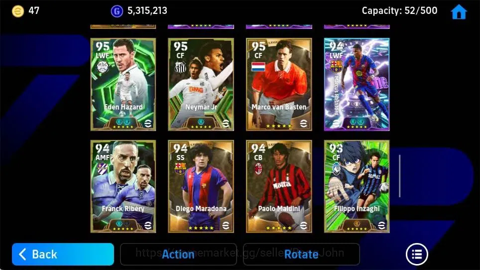 eFootball Accounts Mobile|PW 3036|Legendary Messi,Ronaldo,Iniesta,Bas image 7