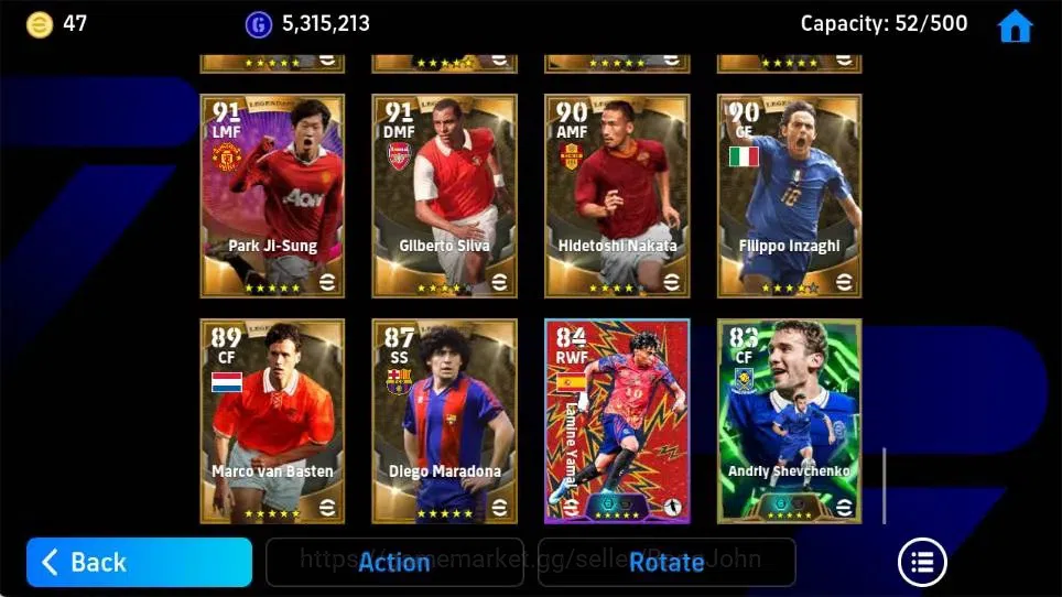 eFootball Accounts Mobile|PW 3036|Legendary Messi,Ronaldo,Iniesta,Bas image 9