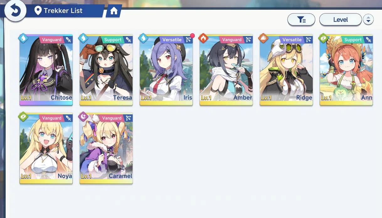 Stella Sora Accounts GLOBAL | Frest Starter Level 1 | Chitose + Selector ON | Log Yostar | Check SS (SSR752) 2