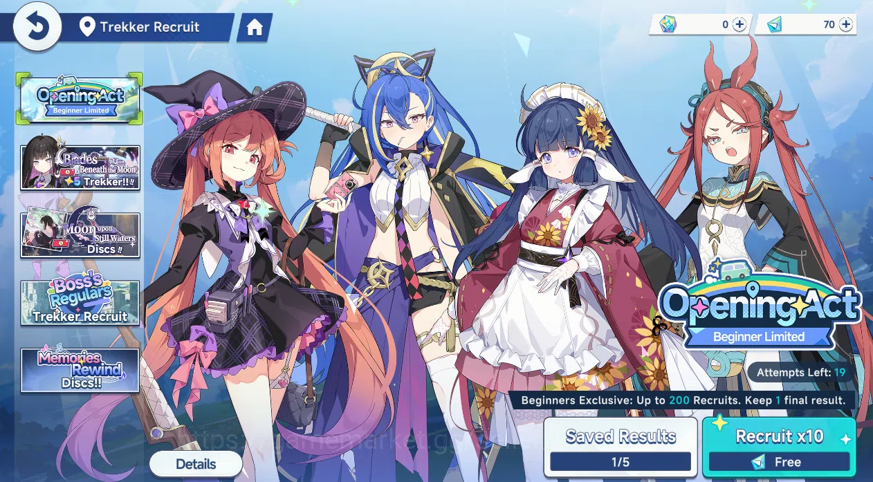 Stella Sora Accounts GLOBAL | Frest Starter Level 1 | Chitose + Selector ON | Log Yostar | Check SS (SSR752) 4