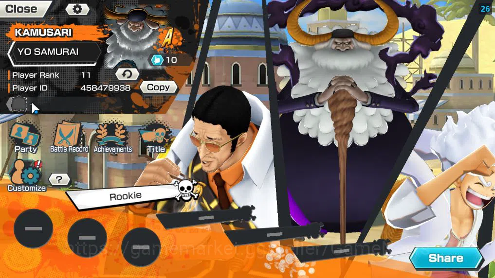 One Piece Bounty Rush Accounts Global|4 EX |AMS[Borslaino],5 Elder St.Saturn,G5 M image 2