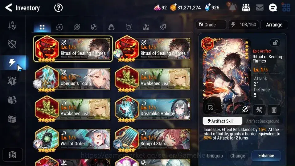 Epic Seven Accounts Starter GLOBAL Unverif|5 ML(Salome,DK Sharun,SP Politis,US Choux,MA Ken)+AS 11