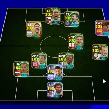 eFootball Accounts Legends & Iconic Players Android|Big Time Lionel Messi|Epic Patrick Viera,G Van Bronckorst,Steven