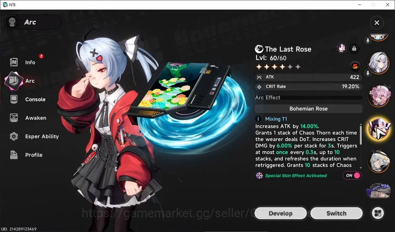 Neverness to Everness Accounts GLOBAL SEA|HL 50|TL 41|9 SSR 5 Limit[(NanalyA3,Shinku,Chaos,Lacrimosa,Hotori)+Sign]|Porsche 12