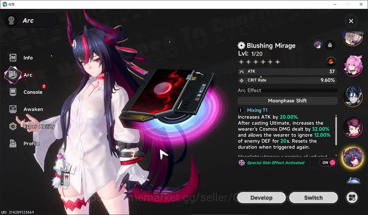 Neverness to Everness Accounts GLOBAL SEA|HL 50|TL 41|9 SSR 5 Limit[(NanalyA3,Shinku,Chaos,Lacrimosa,Hotori)+Sign]|Porsche 14