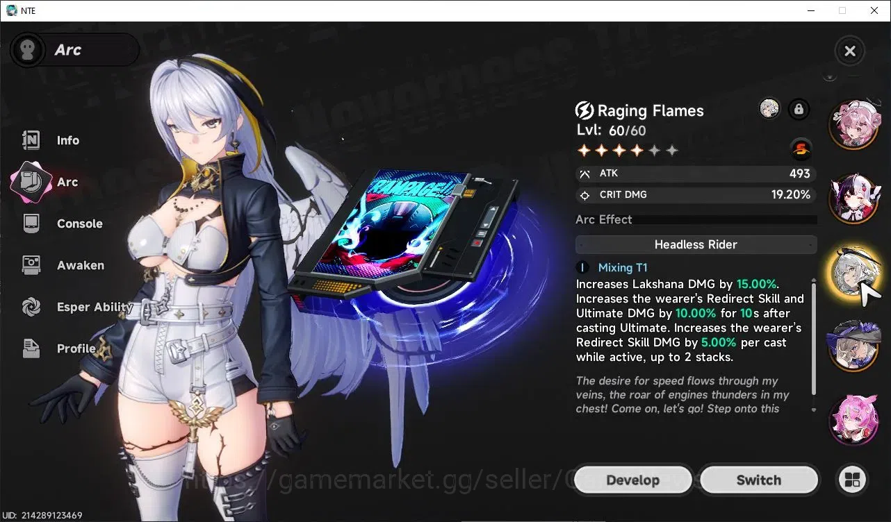 Neverness to Everness Accounts GLOBAL SEA|HL 50|TL 41|9 SSR 5 Limit[(NanalyA3,Shinku,Chaos,Lacrimosa,Hotori)+Sign]|Porsche 17