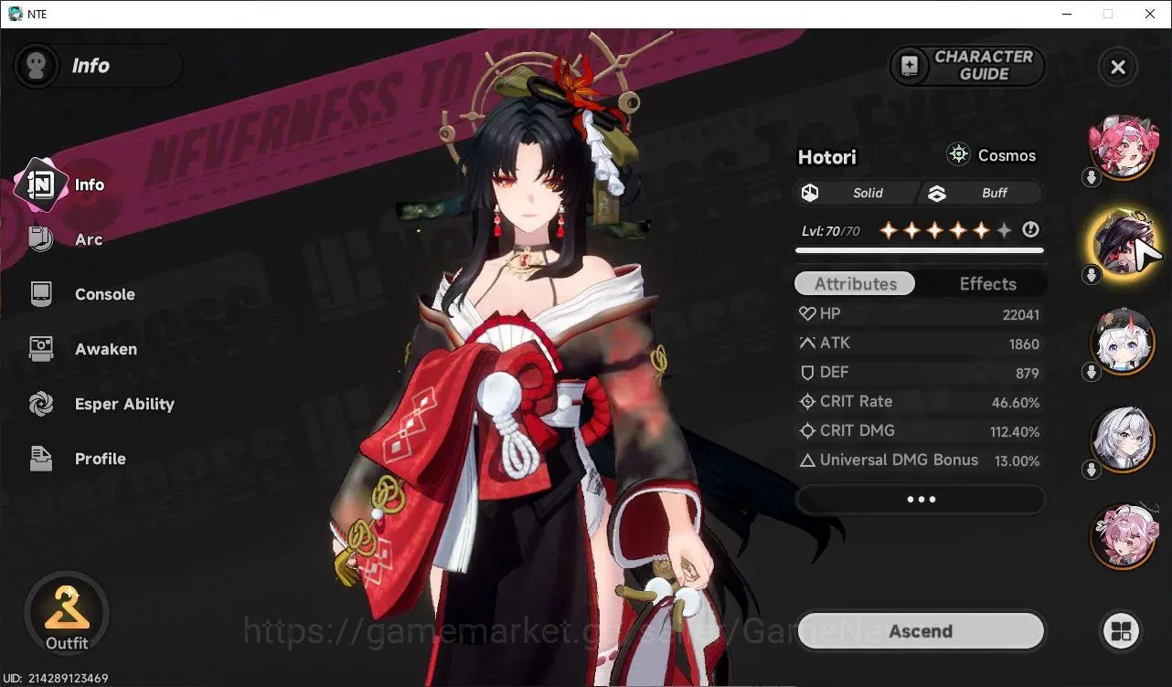 Neverness to Everness Accounts GLOBAL SEA|HL 50|TL 41|9 SSR 5 Limit[(NanalyA3,Shinku,Chaos,Lacrimosa,Hotori)+Sign]|Porsche 2