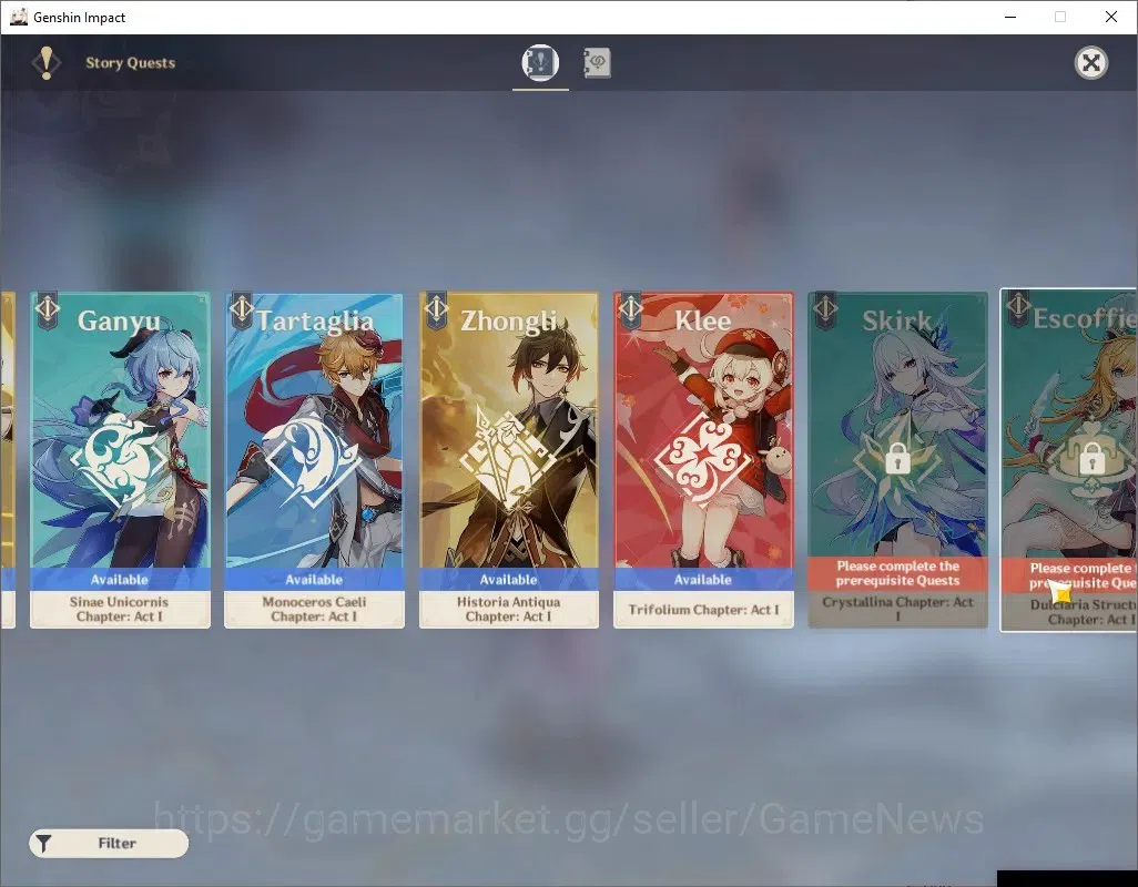 Genshin Impact Accounts ASIA|AR 46|3Limited+4(*5Standard)+1(*5Wep)|Durin,C image 19