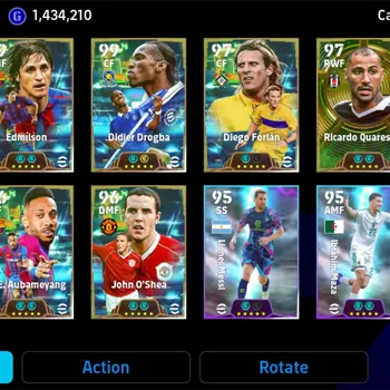 eFootball Accounts Legends & Iconic Players Mobile |PW 3153|Epic Edmilson,Drogba,Forlan,Quaresma,O'Shea|Shwt IbrahimMaza