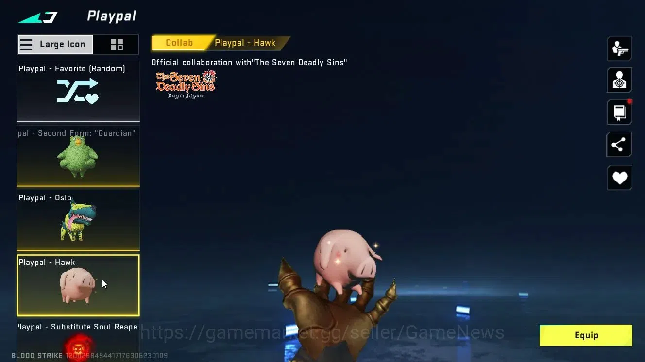 Blood Strike Accounts Asia|ETERNAL DEagle-SCorpius|Collab [Takemichi Han image 15