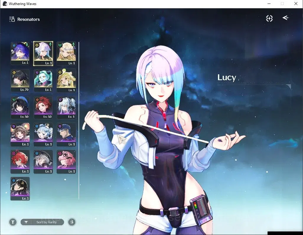 Wuthering Waves Accounts Others NA |UL 49|33K Astrite|4 Limited|(Lucy RC 1, Cartethyia, Lucilla, Rebecca)+Signature|DB Lv 2