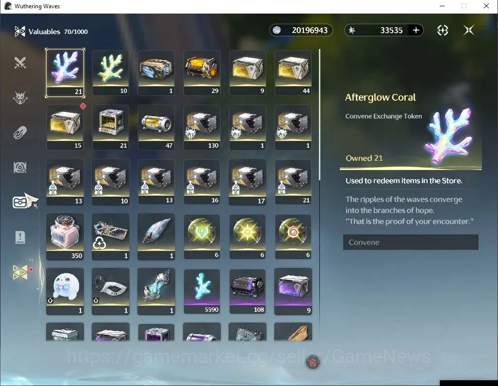 Wuthering Waves Accounts Others NA |UL 49|33K Astrite|4 Limited|(Lucy RC 1, Cartethyia, Lucilla, Rebecca)+Signature|DB Lv 8