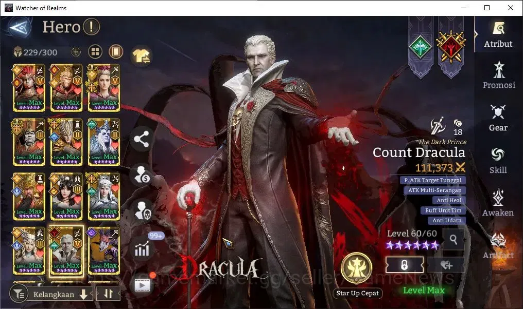 Watcher of Realms Accounts GLOBAL 60x|Lv 94|11M PWR|12 Lord[Lady Alex,IngridA image 13