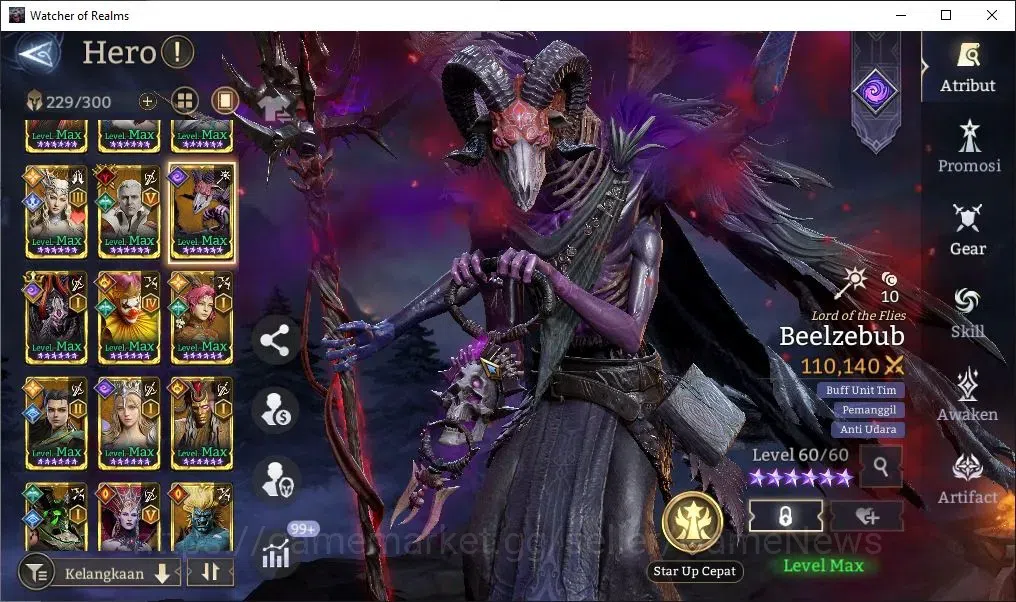 Watcher of Realms Accounts GLOBAL 60x|Lv 94|11M PWR|12 Lord[Lady Alex,IngridA image 14