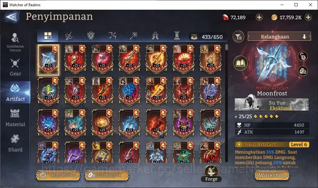 Watcher of Realms Accounts GLOBAL 60x|Lv 94|11M PWR|12 Lord[Lady Alex,IngridA image 20