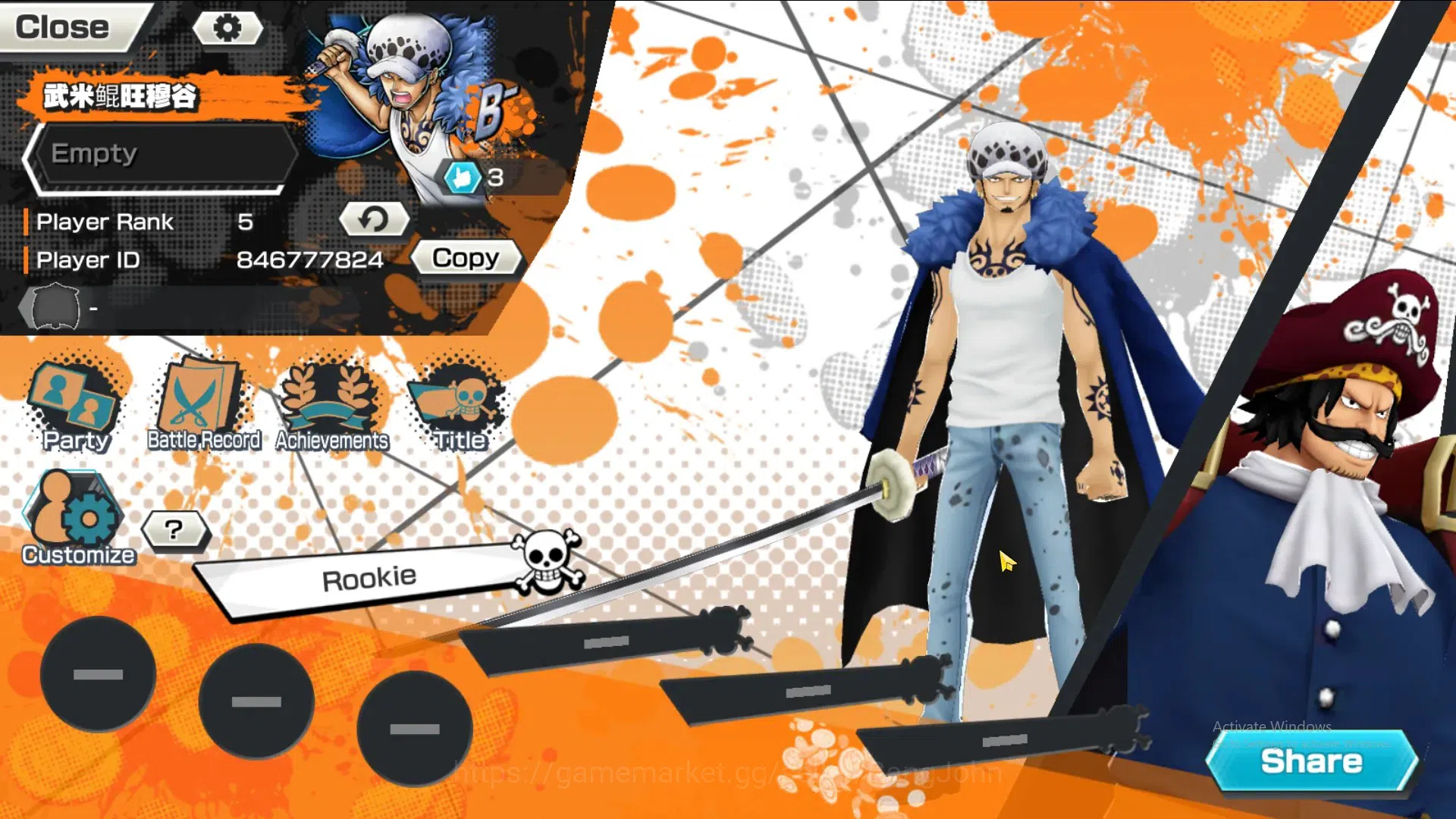 One Piece Bounty Rush Accounts GLOBAL|GF 973|3Ex|Law,Gol D Roger,Monkey D Garp,Ki image 13