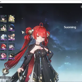 Wuthering Waves Accounts Starter SEA |UL 48|1 Limited Suoming RC5 + Signature & 3 Standard Verina,Jianxin,Lingyang|DB Lv