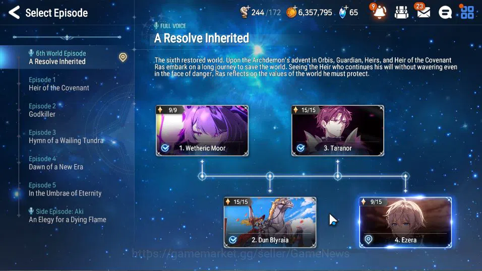 Epic Seven Accounts GLOBAL Unverif|New Era|2 ML(LOTScales,Specter Tene image 6