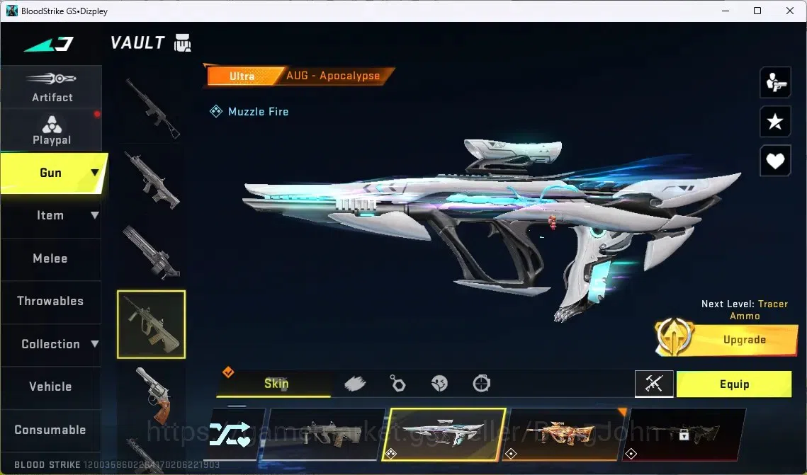 Blood Strike Accounts ASIA | 1 ETERNAL Desert eagle | 3 7DS | 2 TR | 1 L image 10