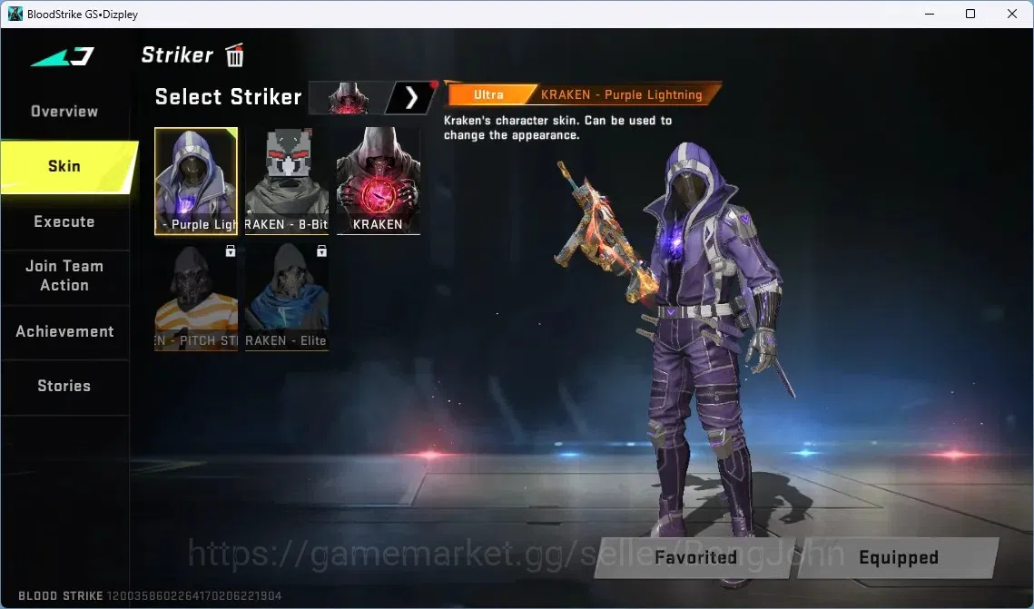 Blood Strike Accounts ASIA | 1 ETERNAL Desert eagle | 3 7DS | 2 TR | 1 L image 20