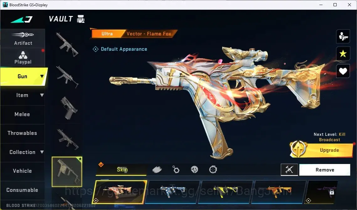 Blood Strike Accounts ASIA | 1 ETERNAL Desert eagle | 3 7DS | 2 TR | 1 L image 6