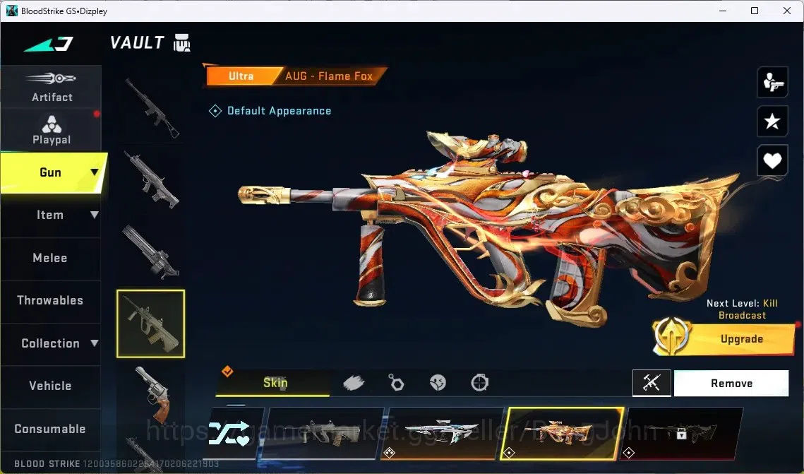 Blood Strike Accounts ASIA | 1 ETERNAL Desert eagle | 3 7DS | 2 TR | 1 L image 9