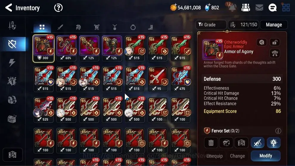 Epic Seven Accounts Mid-Tier ASIA UnVerif|New Era|12 ML(LOTScales,RueleLight,NM Luna,Etc)+Setsuka,Ivana,Rinak,etc|Poh 16