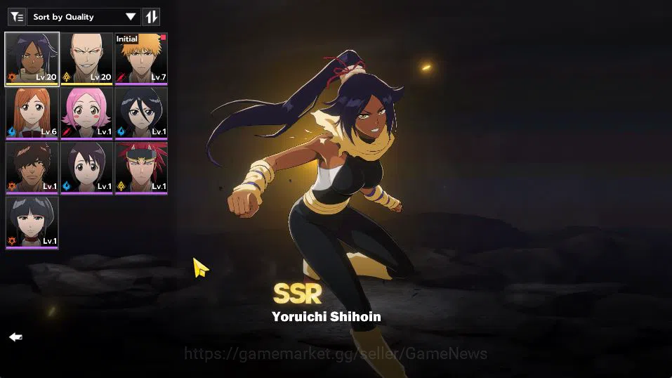 BLEACH: Soul Resonance Accounts Nuverse SEA|Starter 2 SSR (Yoruichi,Ikkaku Madaram image 9