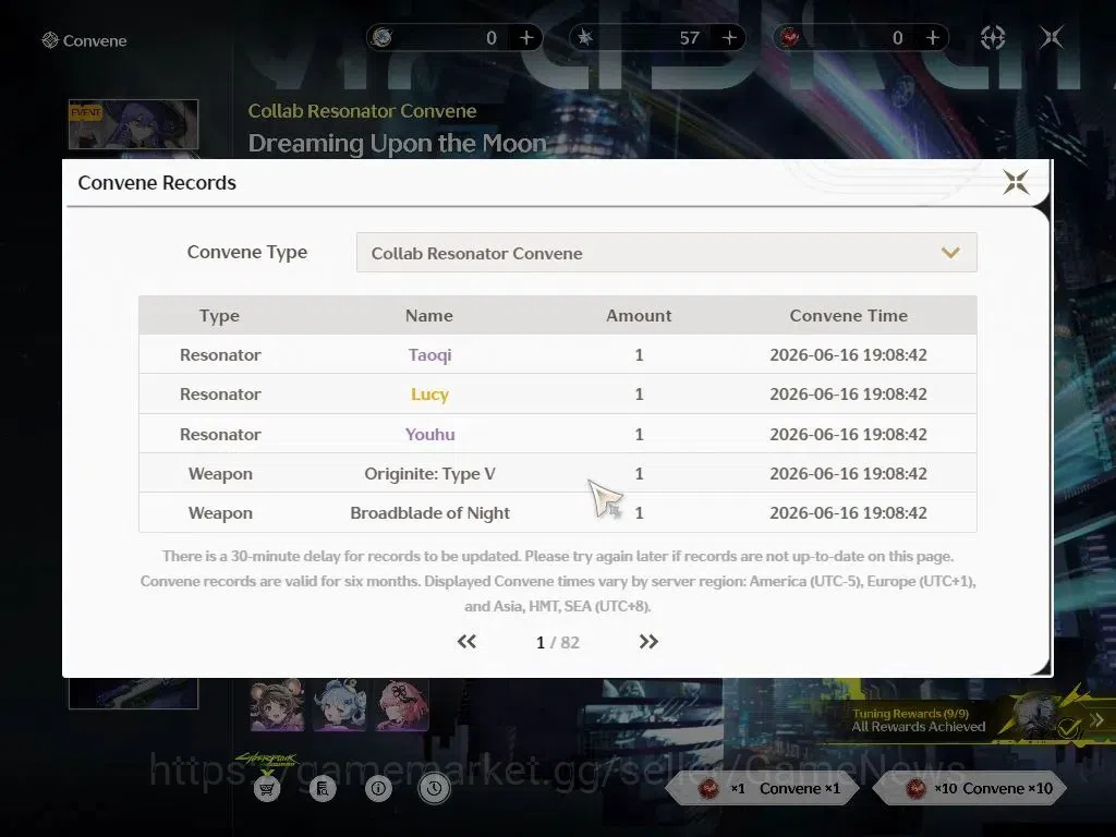 Wuthering Waves Accounts SEA|UL 48|2 Limited| Lucy R6+Sign,Rebecca |Male MC image 13