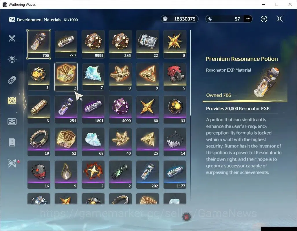Wuthering Waves Accounts SEA|UL 48|2 Limited| Lucy R6+Sign,Rebecca |Male MC image 7